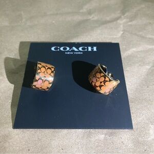 Coach earrings